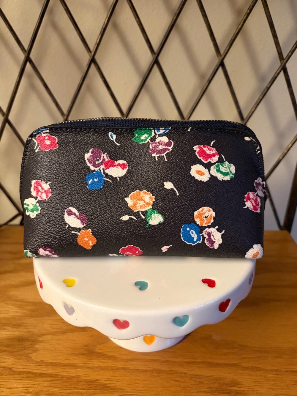 Coach Cosmetic Pouch Euc - Picture 3 of 7